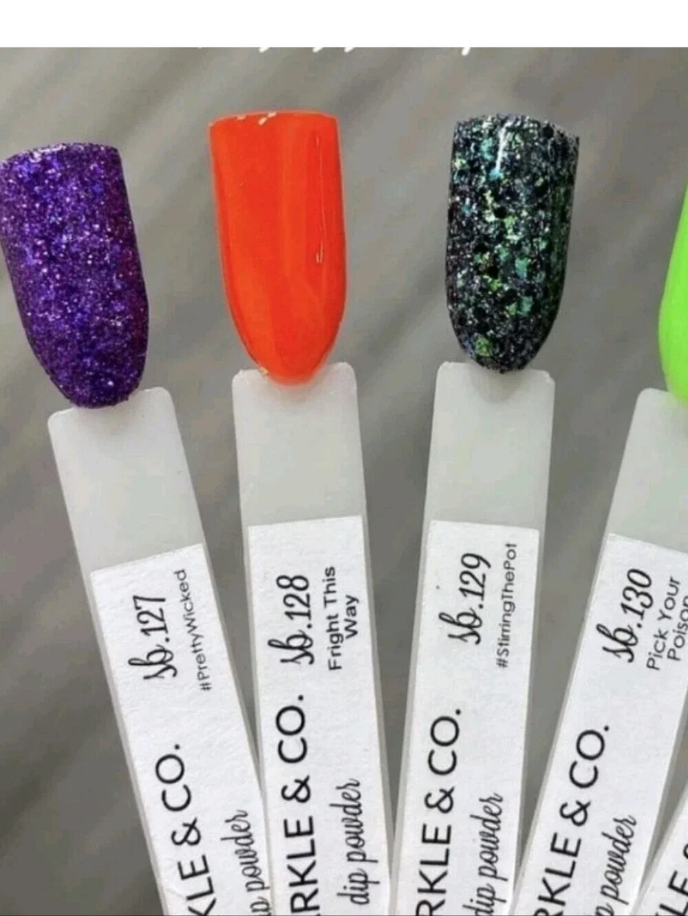 Sparkle & Co Nail Mini Dip Powder, Fright This Way